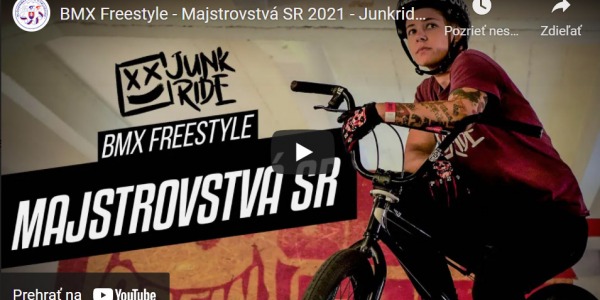 Majstrovstvá Slovenska Freestyle BMX Šurany 2021 / VIDEO