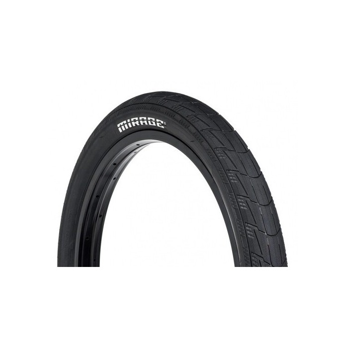 ECLAT MIRAGE LIGHTWEIGHT BMX TIRE BLACK Size 20 x 2.45