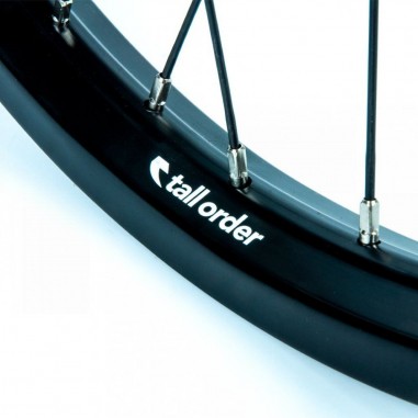 TALL ORDER DYNAMICS FRONT WHEEL BLACK/ SILVER 2