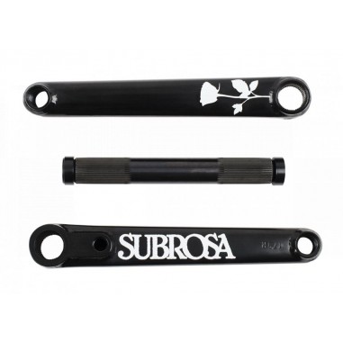 SUBROSA ROSE CRANKS MATTE BLACK