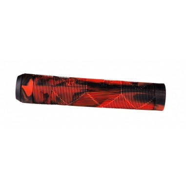 FORCE BMX GRIPS RED BLACK SWIRL