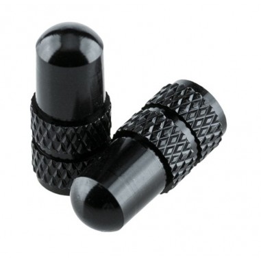 DEITY PRESTA VALVE CAP BLACK
