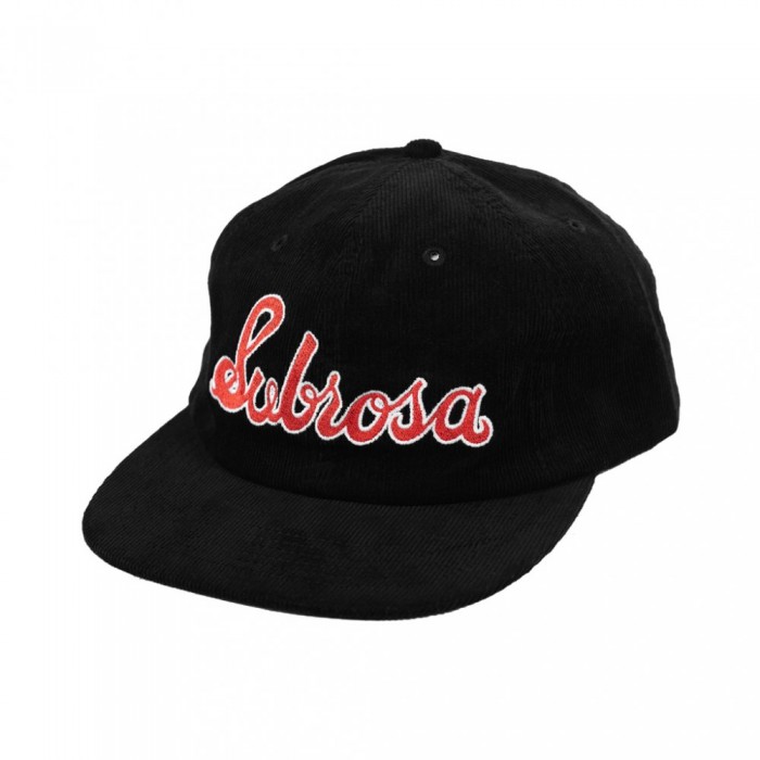 Cap Subrosa EMBROIDERED COLD ONE Black