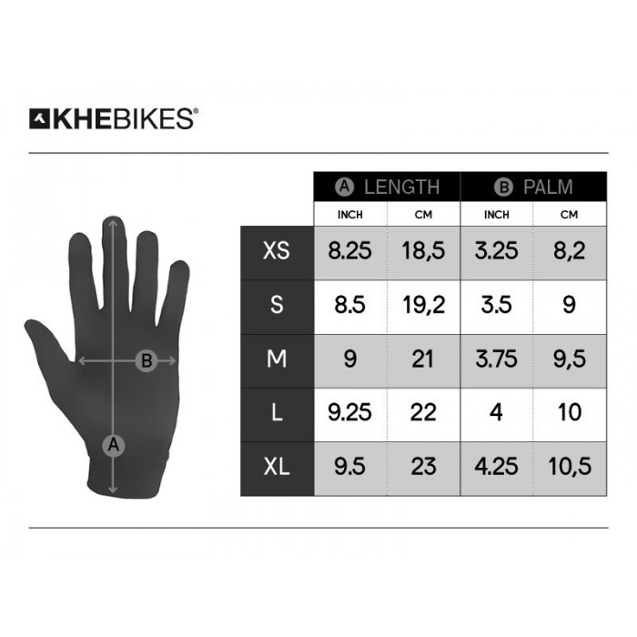 KHE 4130 BMX GLOVES S BLACK