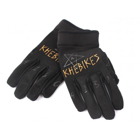 KHE 4130 BMX GLOVES L BLACK