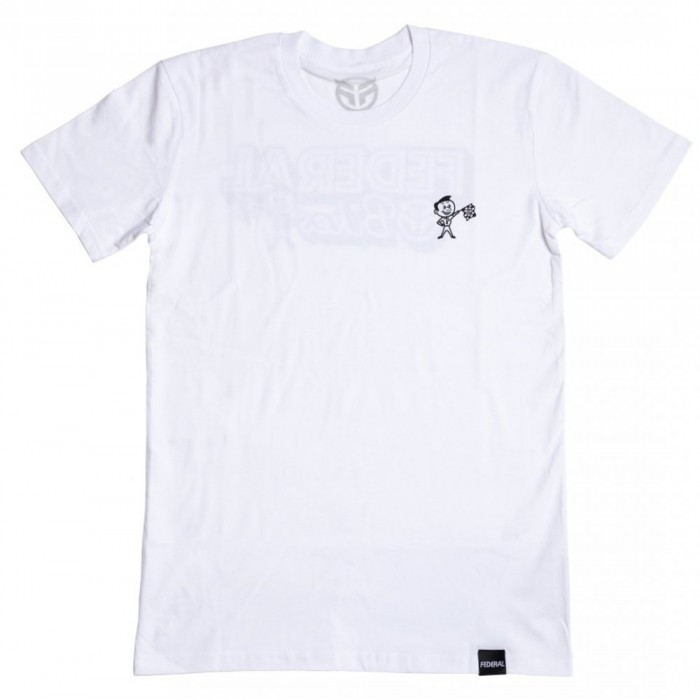 T-shirt Federal RACER White S