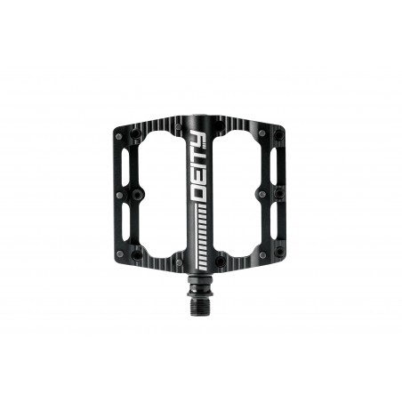 DEITY Pedals Black Kat Color: red