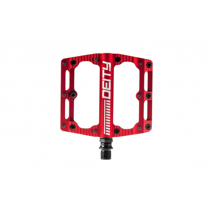 DEITY Pedals Black Kat Color: orange