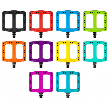 DEITY Pedals DEFTRAP Color: yellow