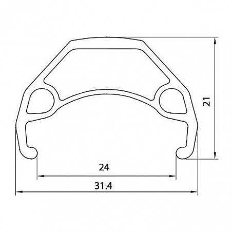DARTMOOR RAIDER II 26" MTB RÁFIK BLACK
