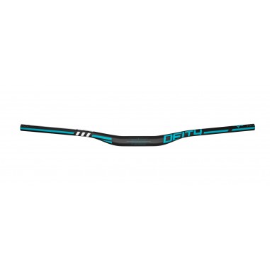 DEITY Carbon Handlebars Skywire 35 mm - Turquoise Rise: 15 mm 2