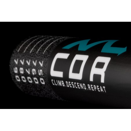 DEITY Carbon Handlebars Skywire 35 mm - Turquoise Rise: 15 mm