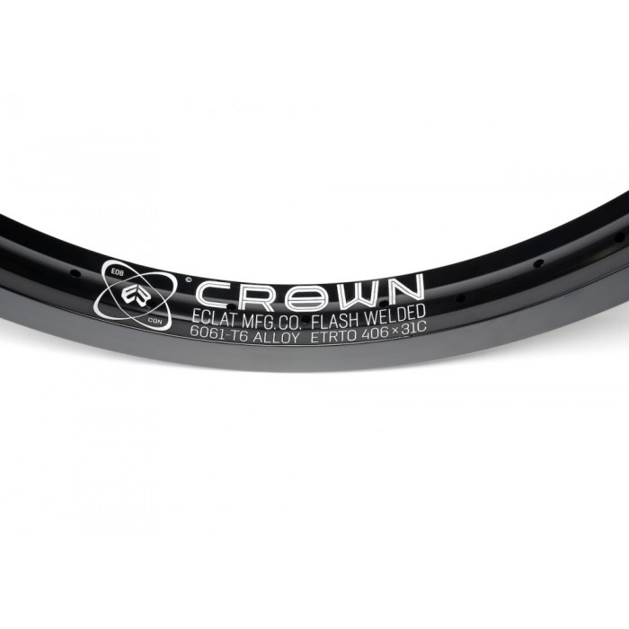 ÉCLAT CROWN BMX OBROČ BLACK