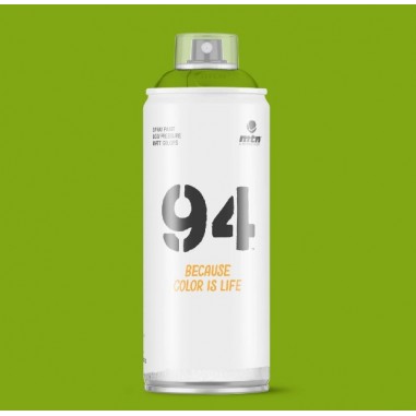 MTN 94 SPRAY 400ML - NEON GREEN - RV125