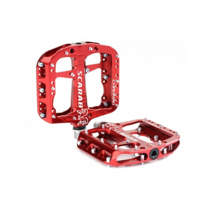 CHROMAG CONTACT MTB PEDÁLY RED