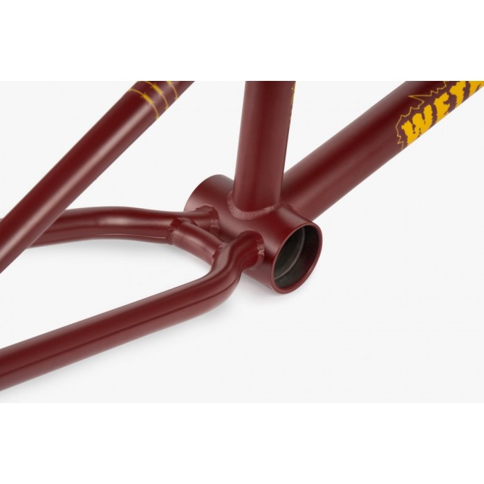 WETHEPEOPLE PATHFINDER BMX FRAME MATT BURGANDY