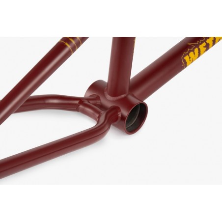 WETHEPEOPLE PATHFINDER BMX FRAME MATT BURGANDY