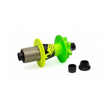 NS Bikes Rotary Cassette 135/142x12 32H rear hub Lemon Lime