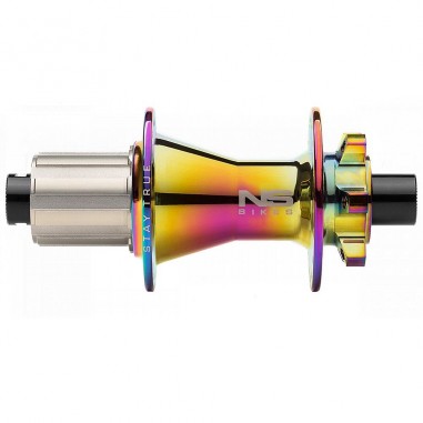 NS Bikes Rotary Cassette Boost 148x12 rear hub Oil slick 32H