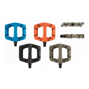 NS Bikes BISTRO pedals Orange -  nylon with steel pins