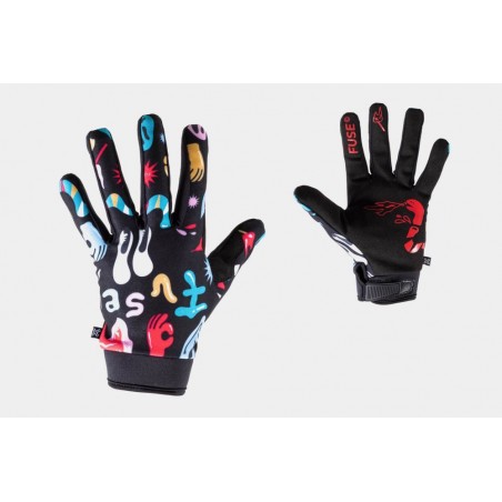 FUSE CHROMA RUKAVICE CRAZY SNAKE BLACK