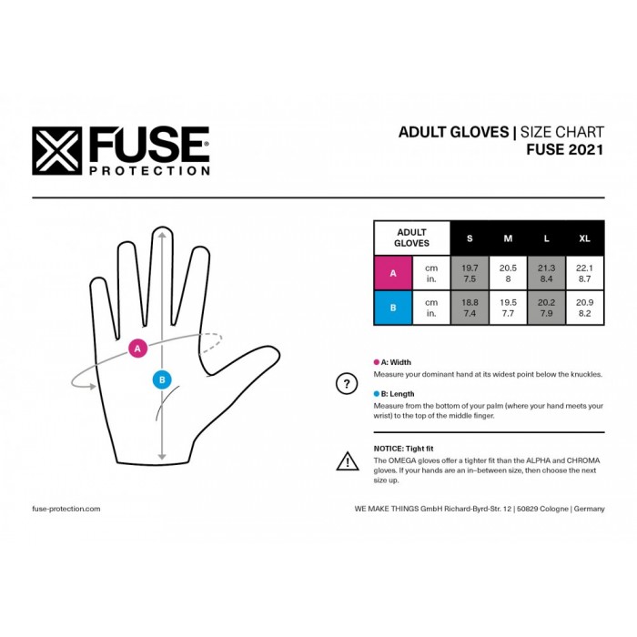 FUSE CHROMA RUKAVICE CRAZY SNAKE BLACK