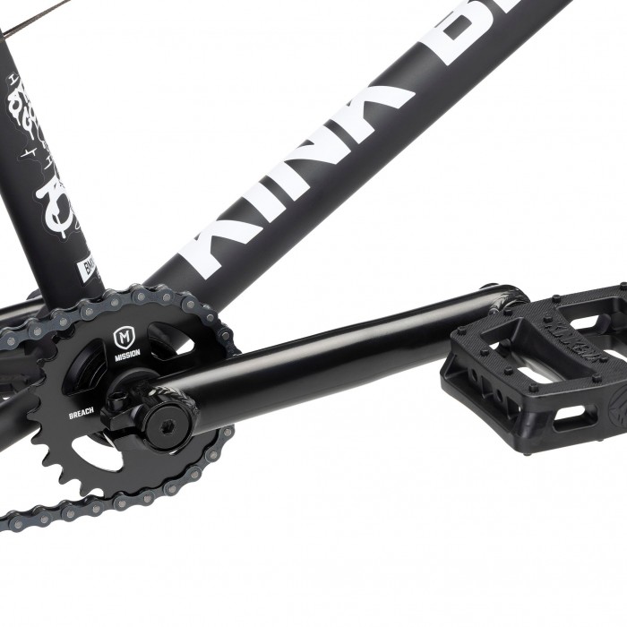 KINK BMX BICYKEL 2023 CURB MATTE MIDNIGHT BLACK
