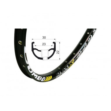 REMERX JUMBO MTB RIM 26" BA+2nit 32 HOLES