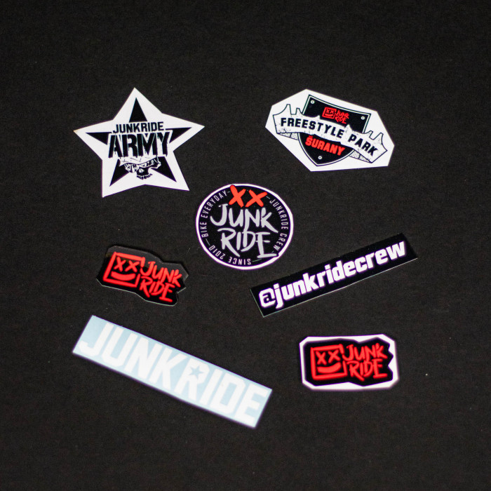 JUNKRIDE CREW STICKERSET