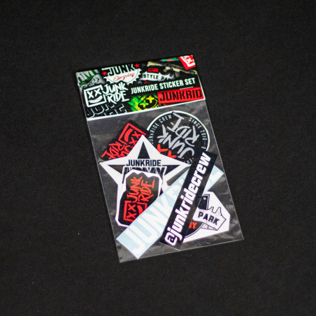 JUNKRIDE CREW STICKERSET