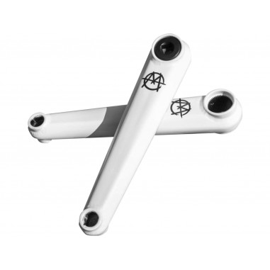 White deals bmx cranks