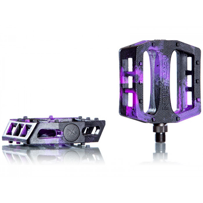 pedals, Demolition Trooper 9/16", purple/black