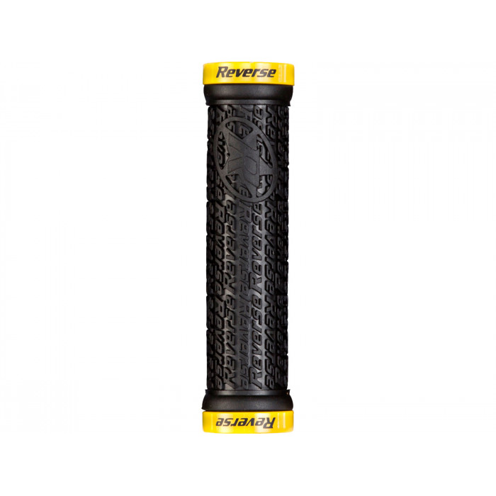 REVERSE Griff Stamp Lock On Ø30mm x 135mm schwarz-gelb