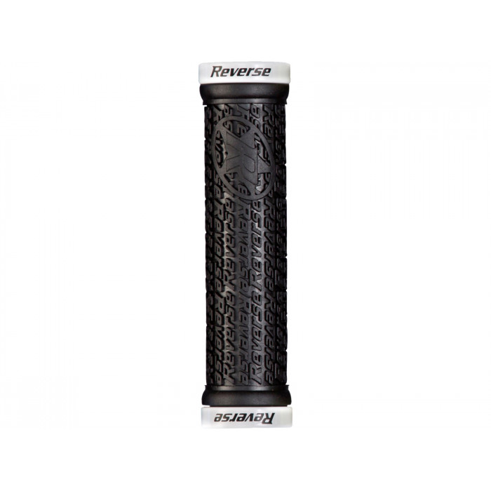 REVERSE Griff Stamp Lock On Ø30mm x 135mm schwarz-weiß