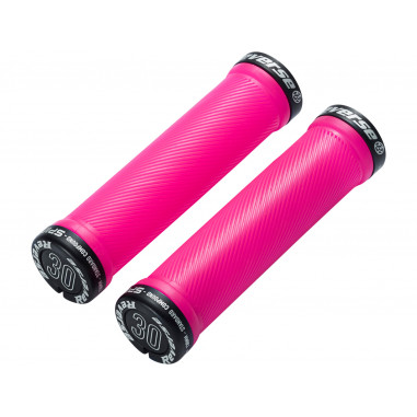 REVERSE Grips Spin Lock On Ø30mm x 130mm neonRed-Black 2