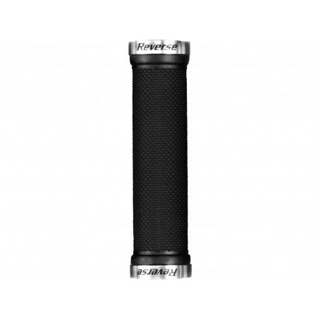 REVERSE Griff Classic Lock On Ø31mm x 130mm schwarz-silber