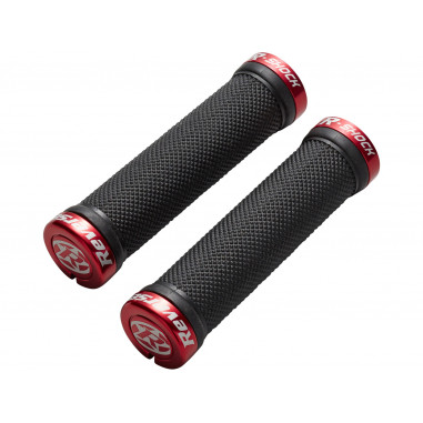 REVERSE Grips R-Shock Lock On Ø29mmx130mm Black-Red 2