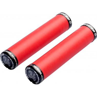REVERSE Grips Seismic Ergo Lock On Ø34mm x 145mm Red-Black 2