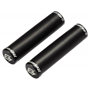 REVERSE Grips E-Seismic Ergo Lock On Ø32mm x 140mm, Reinforced end caps Black-Black 2