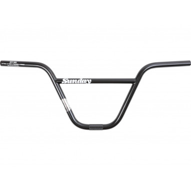 Sunday Brett Handlebars Black, Brett Silva Signature 9.25" hoch, 12° BS, 2° UP 2