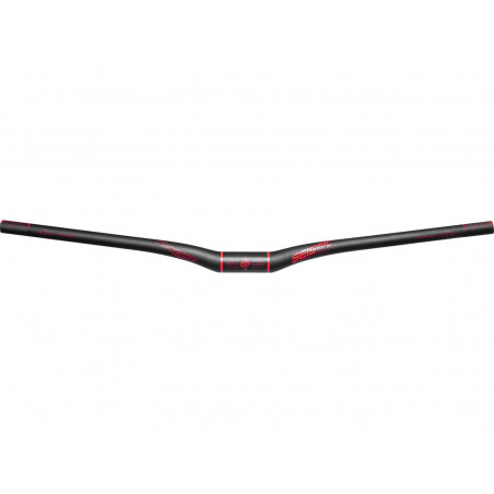 REVERSE Lenker Seismic 810 Carbon Ø35mm/25mm mattschwarz-rot