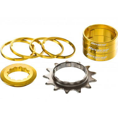 REVERSE HG Single Speed Kit 13T Gold 