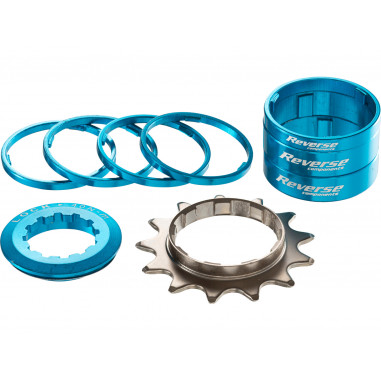 REVERSE HG Single Speed Kit 13T HellBlue  2