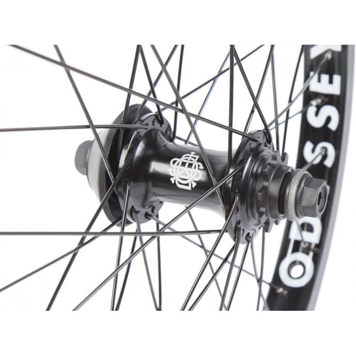 Wheelset AC - HL 36 H hinten LHD black
