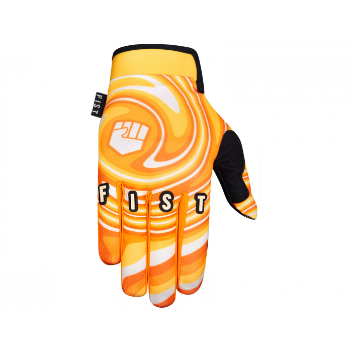FIST Handschuh 70's Swirl S, orange-schwarz 