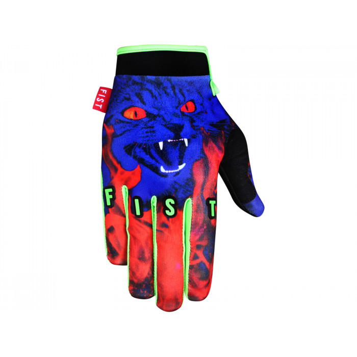 FIST Handschuhe Hell Cat XXS, blau-schwarz von Daniel Dhers