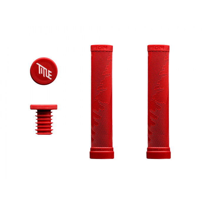 TITLE MTB GRIPS FORM RED
