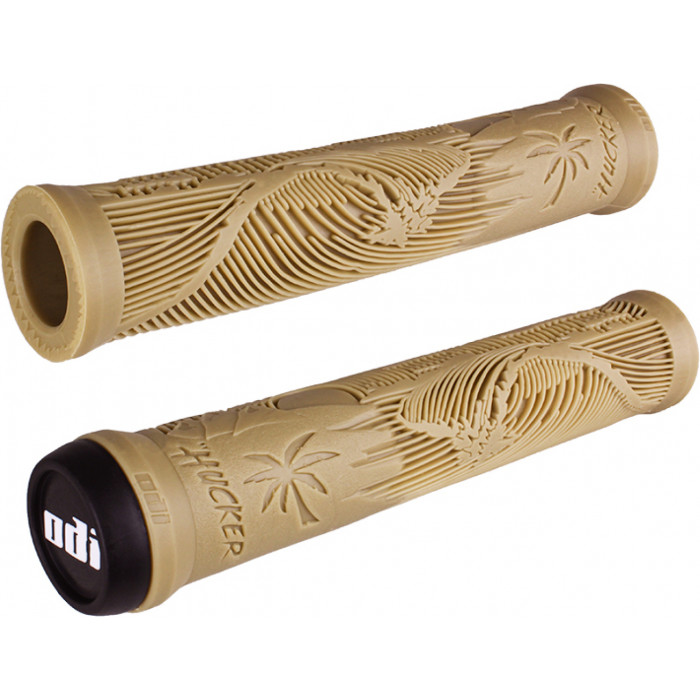 ODI GRIPS HUCKER FLANGELESS SAND BROWN