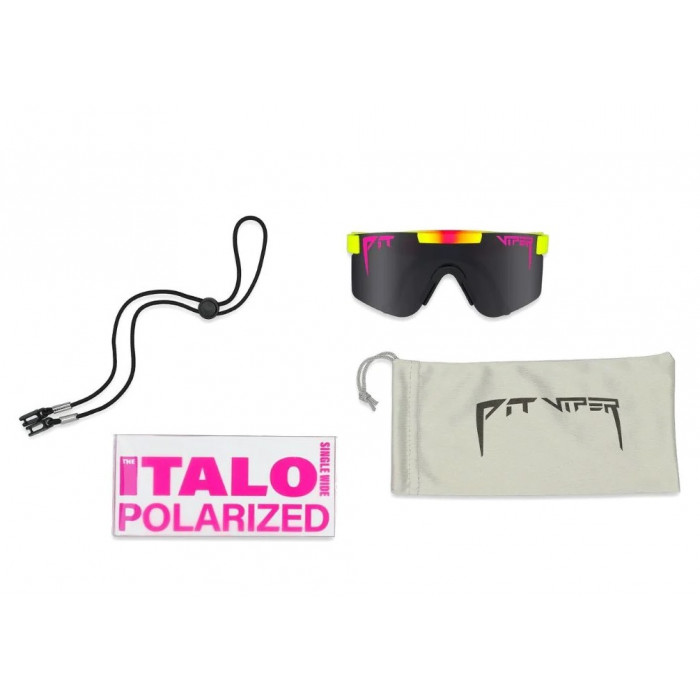 PIT VIPER Glasses THE ITALO POLARIZED SMOKE