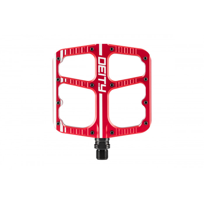 DEITY Pedals FLAT TRAK Color: red